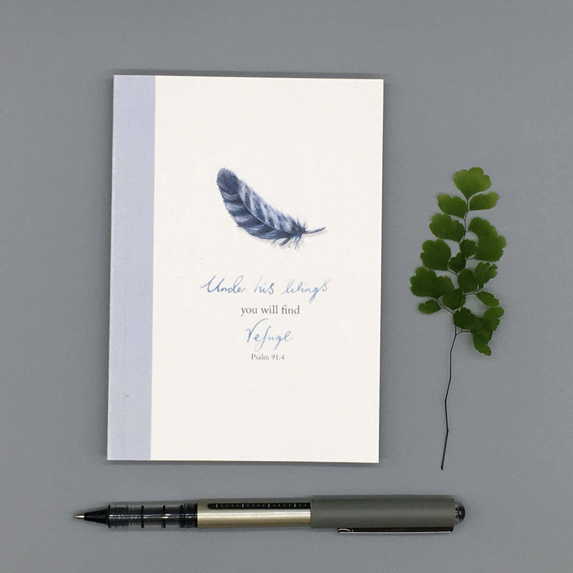 Under His Wings - A6 Notebook