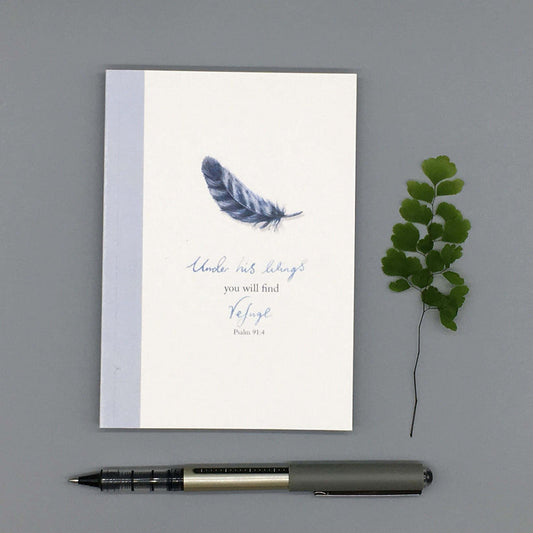Under His Wings - A6 Notebook