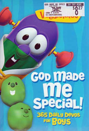 God made me Special! 365 Daily Devos for Boys VeggieTales