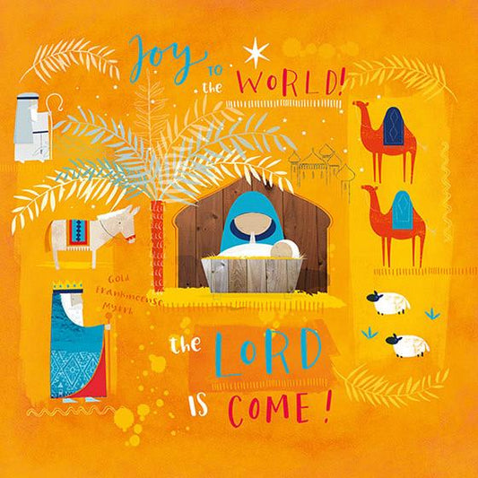 Compassion Charity Christmas Cards: Joy To The World (10 Pack)