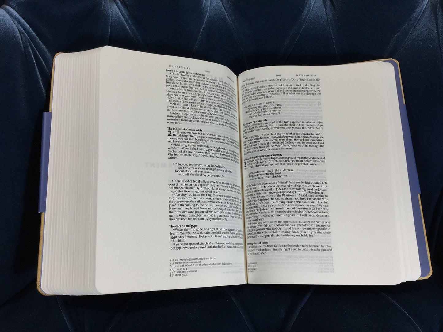 NIV Tan Single-Column Journalling Bible
