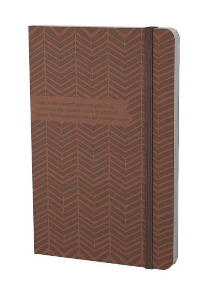 Banded Journal: Chevron