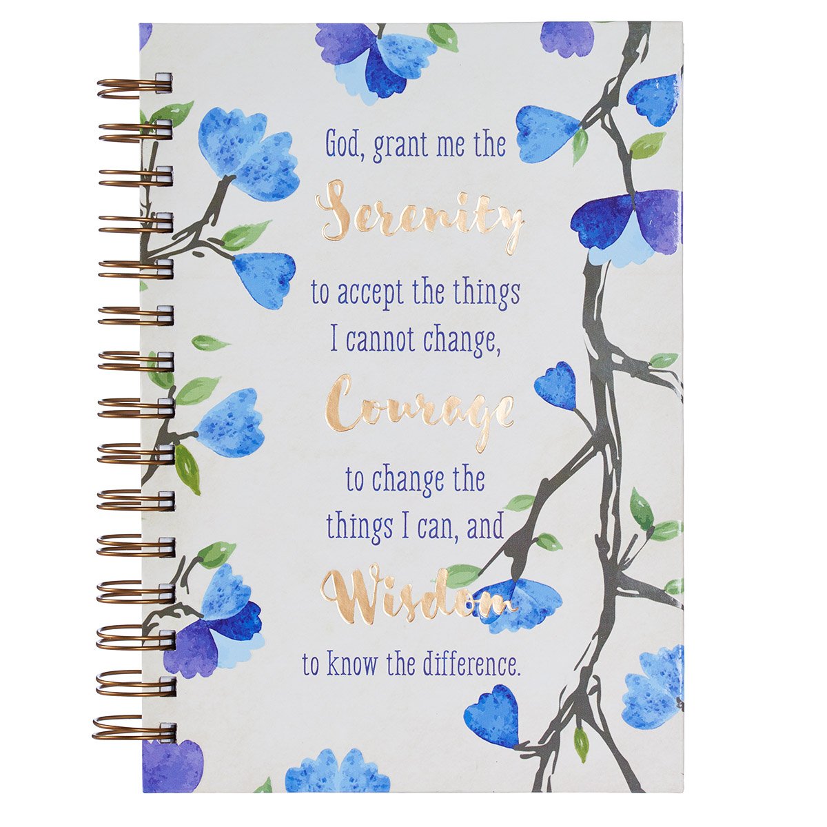 Serenity Prayer Wirebound Journal