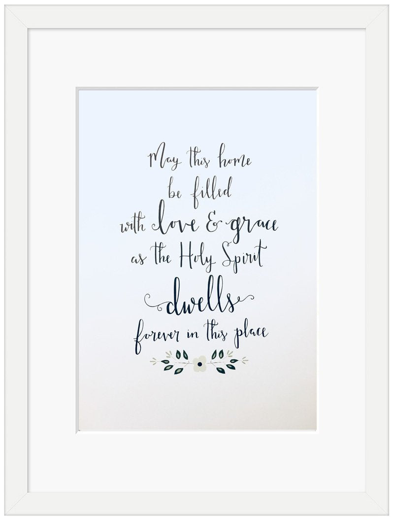 May This Home - Framed Print