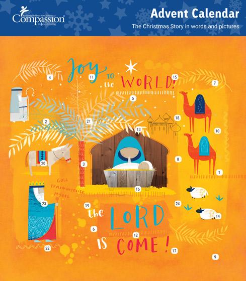Compassion Charity Advent Calendar: Joy