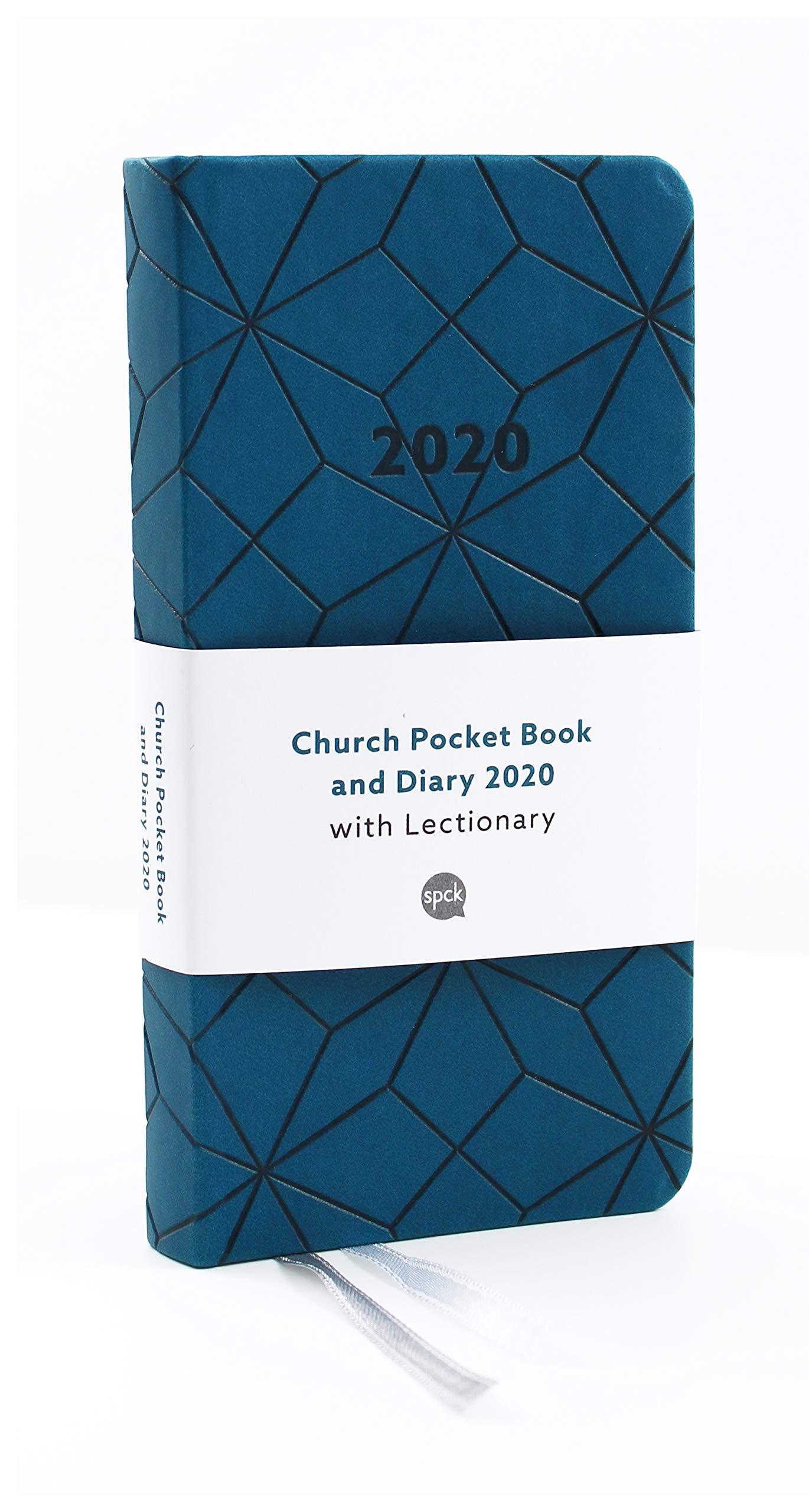 Church Pocket Book and Diary 2020, Geo Teal