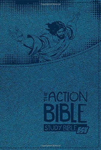 The Action Bible Study Bible ESV Premium Leather