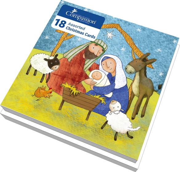 Christmas Card Box: Assorted - Nativity (18 Pack)