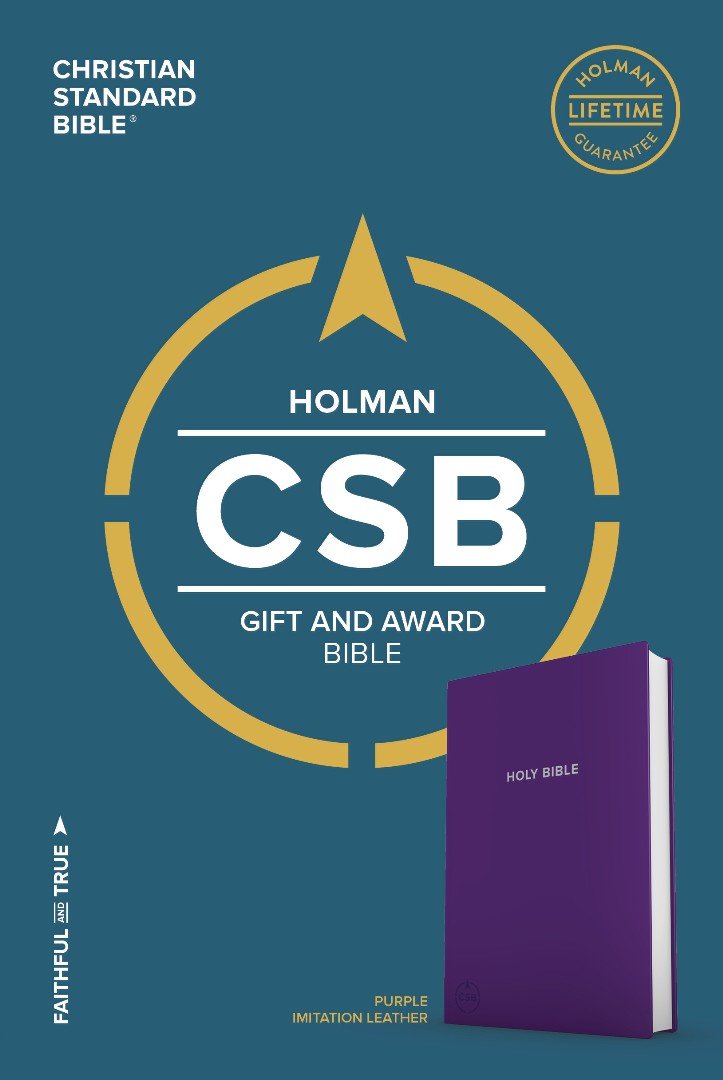 CSB Gift & Award Bible, Purple