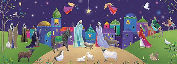 Compassion Charity Christmas Cards: Adore Him (10 Pack)